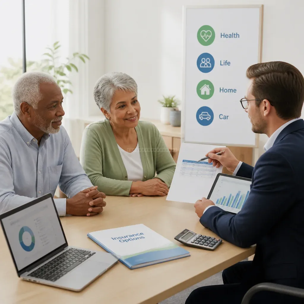 Insurance selection for retirees — case-driven advice
